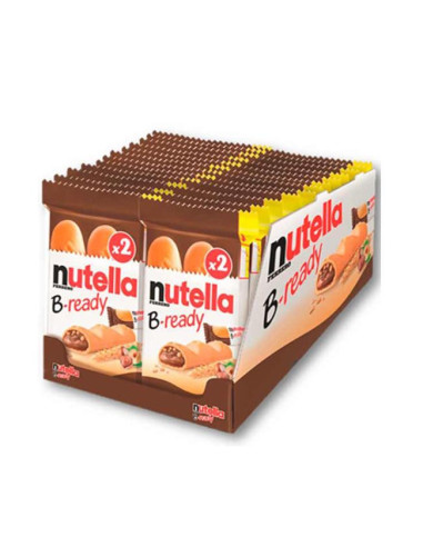 BARRITAS KINDER NUTELLA B-READY T2 24