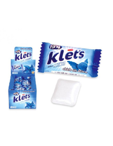 CHICLES FINI KLETS MENTA EST.200U