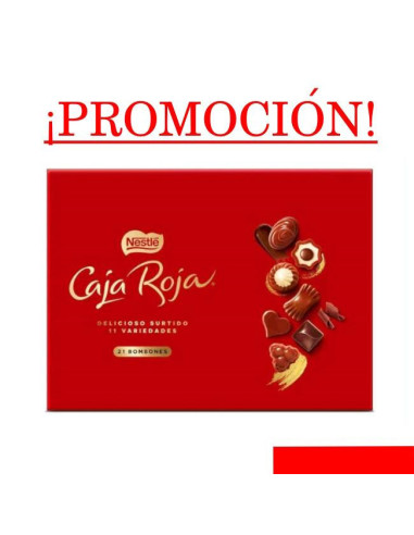 BOMBONES NESTLE CAJA ROJA EST.21UND