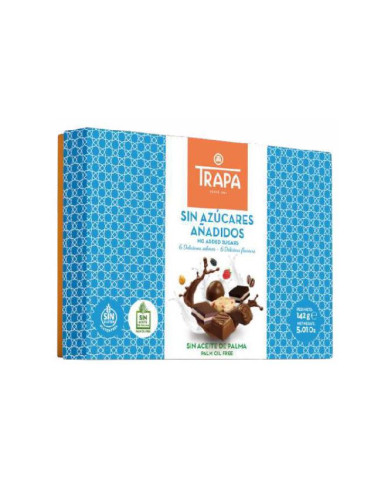 BOMBONES TRAPA S/AZUCAR EST.142GR 14U