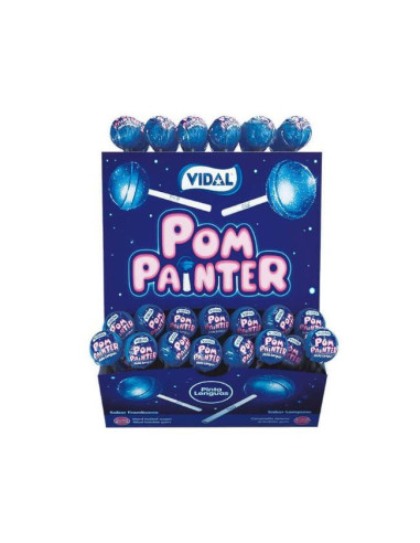 CHUPAS VIDAL POMPAINTER FRAMBUESA E.100U
