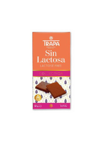CHOCOLATE TRAPA LECHE 90GR S/LAC.COLLECI