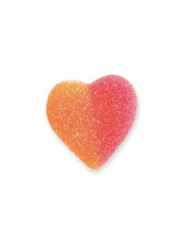 GOMAS FINI CORAZON MELOCOTON B.250UND