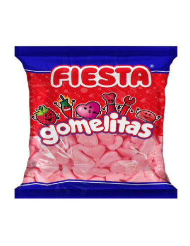 GOMAS FIESTA CORAZONES B.1KG APROX 185UDS