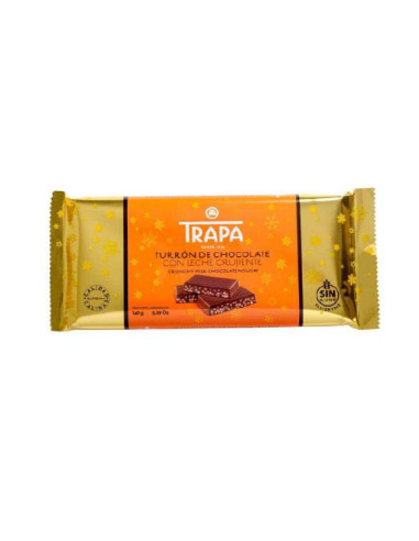 TURRON TRAPA CRUJIENTE LECHE 150GR