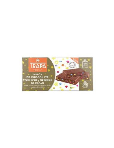 TURRON TRAPA LECHE GRAGEAS 175GRS