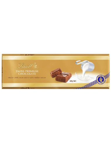 CHOCOLATE LINDT LECHE 300GR11GAMA ORO