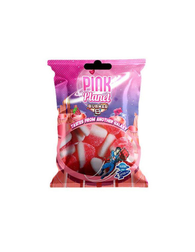 GOMAS BURMAR BESOS FRESA AZUCAR B.100GR