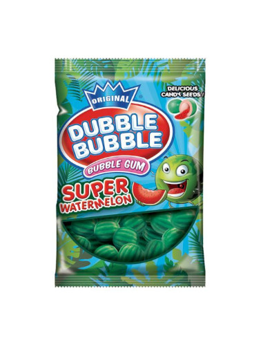 CHICLES FLEER DUBBLE BUBBLE SUPER WATERMELON B.300UDS