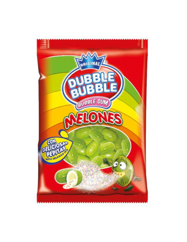 CHICLES FLEER BUBBLE GUM MELONES B.250UN