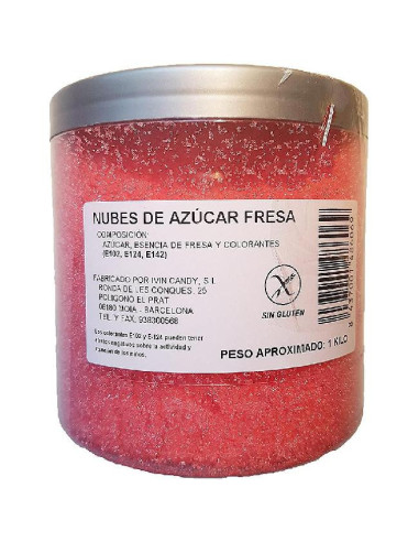 AZUCAR IVINCANDY FRESA T.1KG