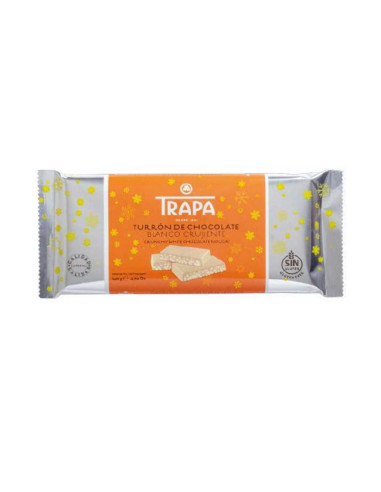 TURRON TRAPA CRUJIENTE BLANCO 140GR