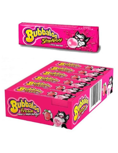 CHICLES BUBBALOO FRESA 18UND