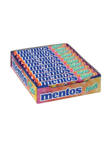 CARAMELOS MENTOS CHEWY FRUIT 20UND