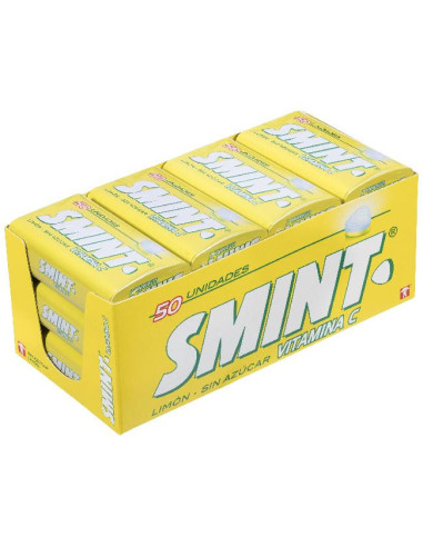 CARAMELOS SMINT TIN LIMON 12U35GR