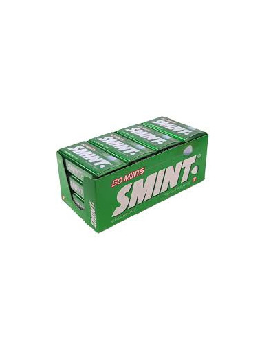 CARAMELOS SMINT TIN SPEARMINT 12U35GR