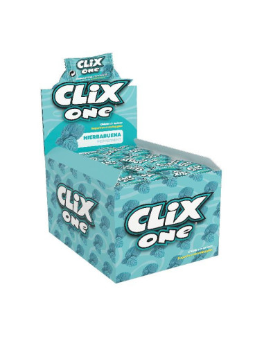 CHICLES FLEER CLIX HIERBABUENA 200UDS