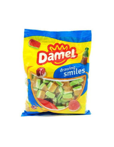 GOMAS DAMEL TAJADAS SABOR PIÑA 1KG