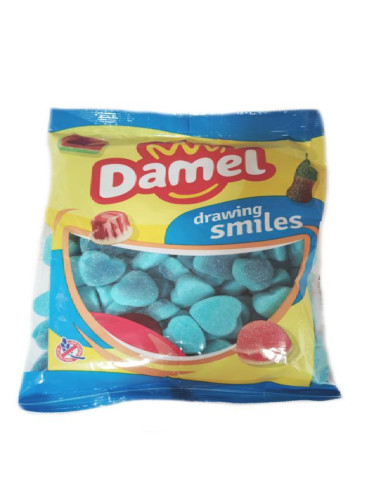 GOMAS DAMEL CORAZON RELL.FRAMBUESA PK 1K