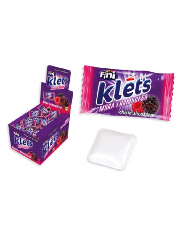 CHICLES FINI KLETS MORA/FRAMBUESA 200UND