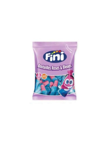 GOMAS FINI BOTELLAS AZUL/ROSA 90GR