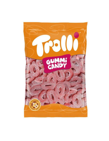 GOMAS TROLLI AROS PICA FRESA B.1KG