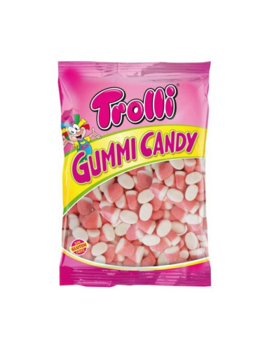 GOMAS TROLLI BESOS FRESA KISS B.1KG