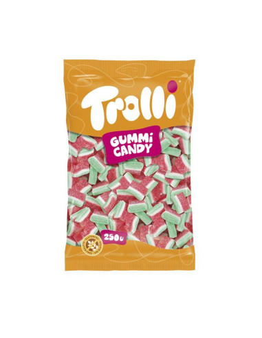 GOMAS TROLLI TAJADAS SANDIA 250UDS