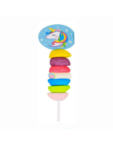 BROCHETAS DULCEARTE UNICORNIO 1U