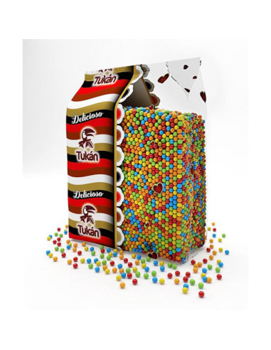 GRAGEADOS TUKAN TOPPING CHOC/LE COLOR 1K
