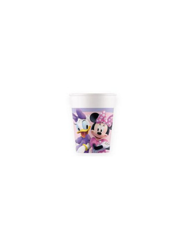 VASOS MACADAMIA MINNIE MOUSE 8UDS 200ML