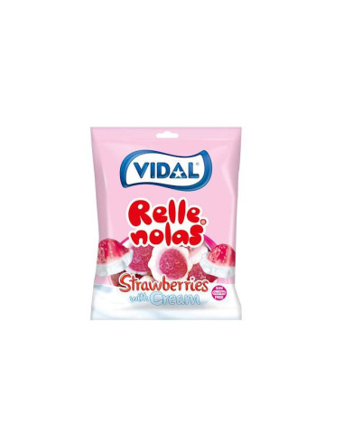 GOMAS VIDAL FRESAS NATA RELLENA B.90GR