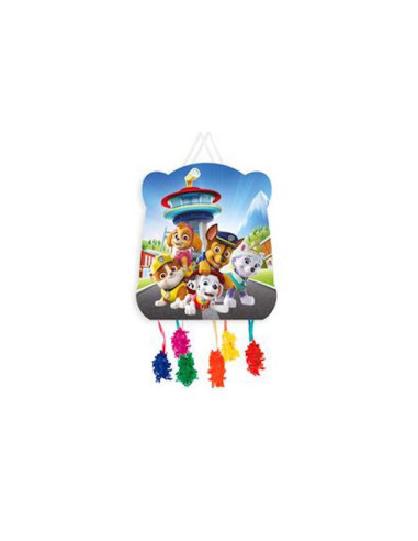 PIÑATA MACADAMIA PAW PATROL PEQ 1UND 28X33CM