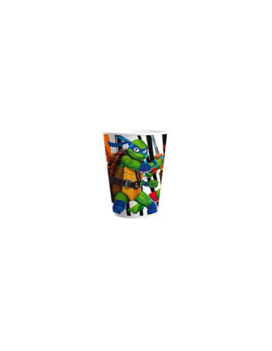 VASOS MACADAMIA TORTUGAS NINJA 8UND 