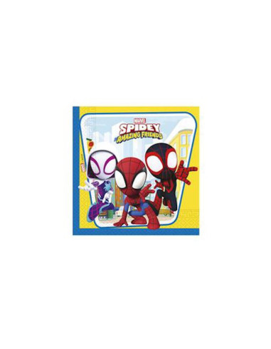 SERVILLETAS MACADAMIA SPIDEY 20UND