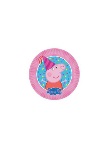 PLATOS MACADAMIA PEPPA PIG 8UND 18CM