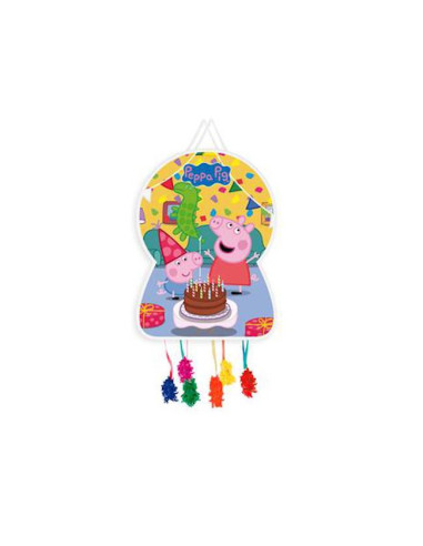 PIÑATA MACADAMIA PEPPA PIG GRANDE 1UND 46X65CM