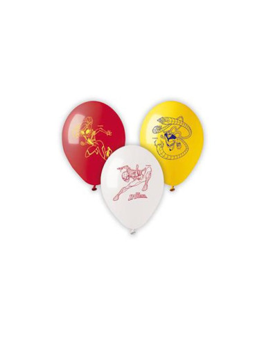GLOBOS MACADAMIA SPIDERMAN 28CM 10UND