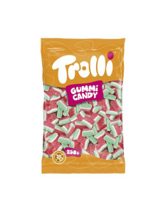 GOMAS TROLLI TAJADAS SANDIA 250UDS