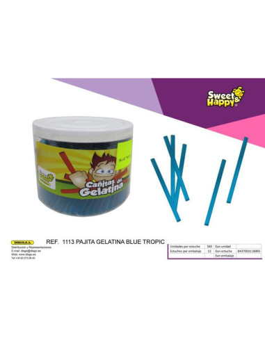 GELATINA GOLOMA CAÑA BLUE TROPIC 250U