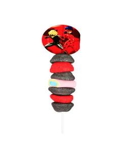 BROCHETAS DULCEARTE LADY BUG 1UDS