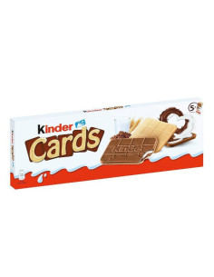 CHOCOLATINAS KINDER CARDS T2X5UDS
