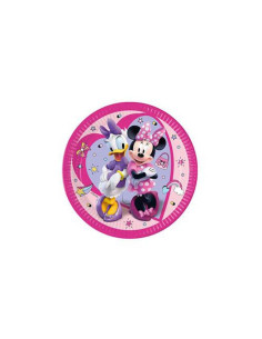 PLATOS MACADAMIA MINNIE MOUSE 8UDS 23CM