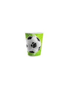 VASOS MACADAMIA FUTBOL 8UND