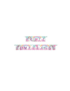 GUIRNALDA MACADAMIA FELIZ CUMPLEAÑOS 2,1M 1UD