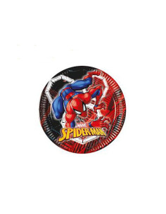 PLATOS MACADAMIA SPIDERMAN 8UDS 20CM