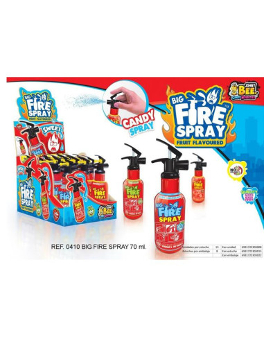 GOLOSINA JOHNYBEE BIG FIRE SPRAY 15UND