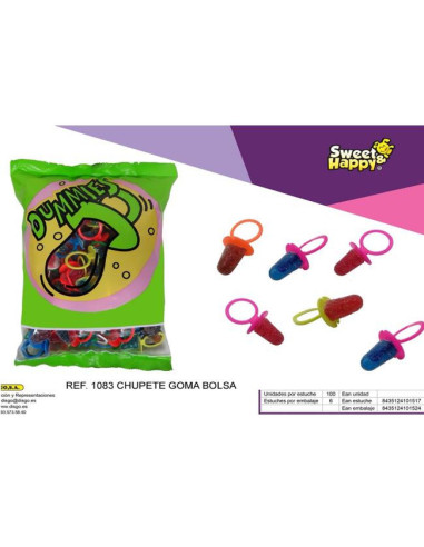 GOMAS JOHNYBEE CHUPETES DUMMIES B.1005UDS
