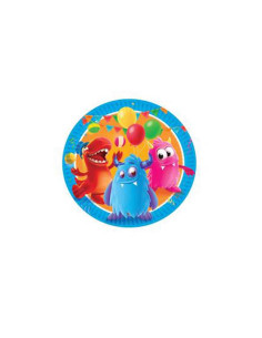 PLATOS MACADAMIA MONSTERS 8UDS 18CM