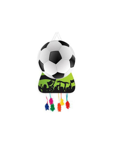 PIÑATA MACADAMIA FUTBOL GRANDE 1UND 46X65CM